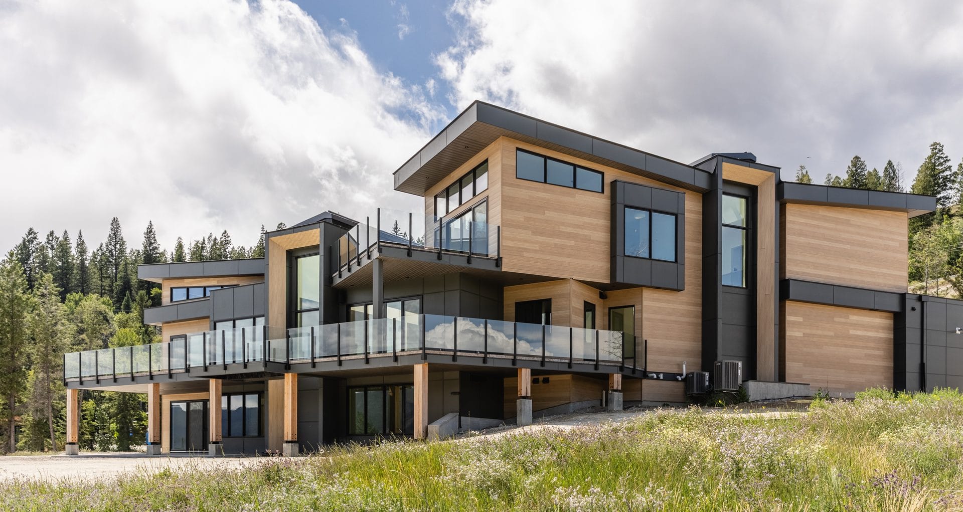 A West Ridge home sitting in its landscape